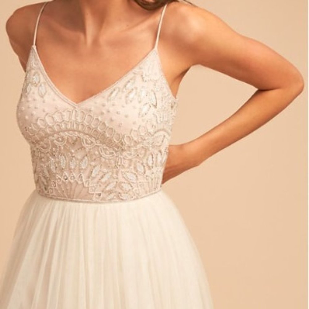 Adrianna Papell / BHLDN / Violetta Wedding Dress (Size 10)